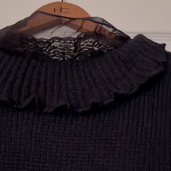 VINTAGE UNIQUE BOHO CARDIGAN SIZE ML - DEEP PURPLE - Picture 4 of 10